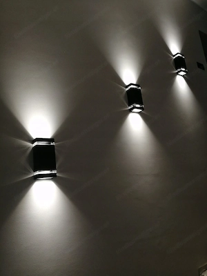 Artikel: 10x outdoor wall light GU10 facade outdoor light outdoor lamp wall light Hochwertiger Artik Bild 3