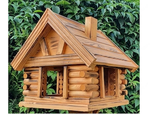 Artikel: HANDMADE unique nesting box - birdhouse - nesting box - bird food Hochwertiger Artikel aus  Bild 3