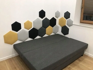 Artikel: Wall paneling 3D padded wall panels wall padding upholstered wall wall cushion CHOICE OF CO Bild 3