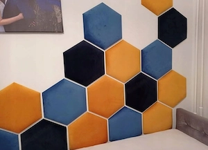 Artikel: Wall paneling 3D padded wall panels wall padding upholstered wall wall cushion CHOICE OF CO