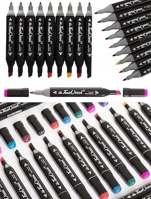 Artikel: 60-piece marker drawing set in an XXXL starter case Hochwertiger Artikel aus unserem Online Bild 3