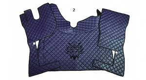 Artikel: Handmade VOLVO FH5 FH4 13- floor mats carpet complete set logo Hochwertiger Artikel aus uns Bild 3