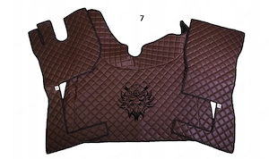 Artikel: Handmade VOLVO FH5 FH4 13- floor mats carpet complete set logo Hochwertiger Artikel aus uns Bild 8
