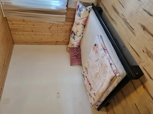 Bett schwarz 140x200 