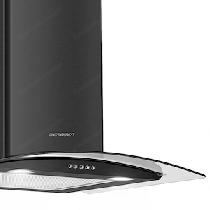 Artikel: Design extractor hood chimney hood 60cm complete set Hochwertiger Artikel aus unserem Onlin Bild 3