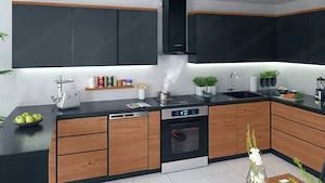 Artikel: Design extractor hood chimney hood 60cm complete set Hochwertiger Artikel aus unserem Onlin Bild 5