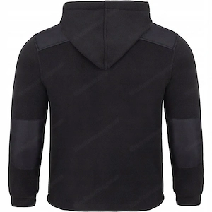 Premium Edition Dicke Fleece Arbeitsjacke mit Kapuze FARBWAHL Bild 3