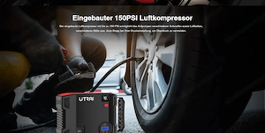 Artikel: BESTSELLER Utrai Auto Reifenfueller 2000 A Spitzenleistung 24000 mAh Tragbares Starthilfeka Bild 3