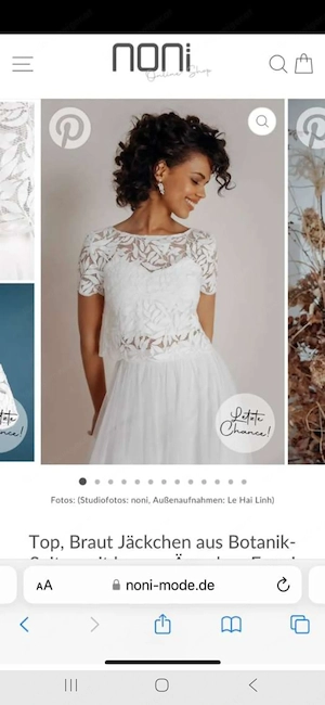 Brautkleid   Zweiteiler   Noni Bild 6