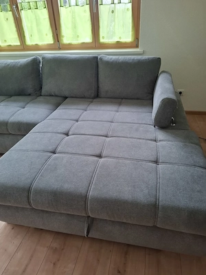 Couch ausziehbar mit Bettkasten Bild 2