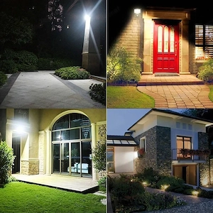 HALOGEN LED Strahler Hoflampe Laterne Gartenlampe PREMIUM 50W 5000LM NEUTRAL Bild 3