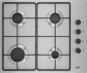 Artikel: Exclusive gas hob 60 cm self-sufficient built-in oven silver Hochwertiger Artikel aus unser Bild 3