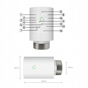 SmartHome Thermostat mit WIFI Zentrale Steuerbar ueber IOS Android Alexa Bild 8