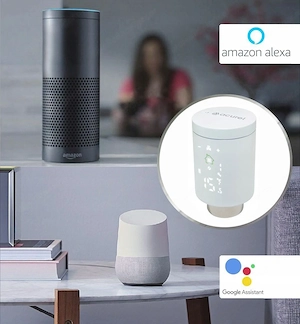 SmartHome Thermostat mit WIFI Zentrale Steuerbar ueber IOS Android Alexa Bild 2