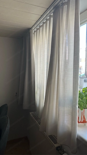 Maßvorhänge von Wohndekor Teuber   Wohnzimmer & Küche   Beige Creme (Top Zustand) Bild 3