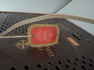 Fidelio Luxus Super 3D Röhrenradio Bild 2