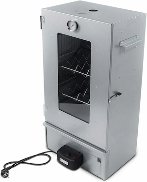 Artikel: Raeucherofen Deluxe 80cm elektrisch Raeucherschrank Smoker Grill Elektro Hochwertiger Artik Bild 4