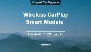 Wireless Apple CarPlay Android Auto Interface fuer Audi Q7 2010 2015 mit Mirror Link AirPlay MMI 3G Bild 5