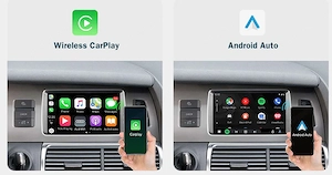 Wireless Apple CarPlay Android Auto Interface fuer Audi A4 A5 2009 2015 mit Mirror Link AirPlay MMI Bild 4