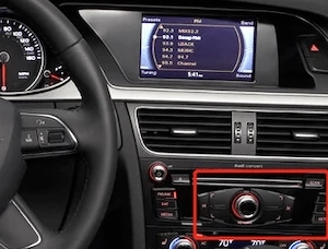 Wireless Apple CarPlay Android Auto Interface fuer Audi A4 A5 2009 2015 mit Mirror Link AirPlay MMI Bild 7