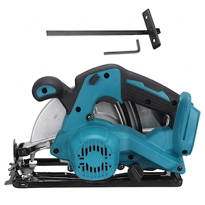 Akku Handkreissaege buerstenlos 190mm 0 45 0 Einstellbare Winkel Staubabsaugung fuer Makita 18V Akku Bild 4