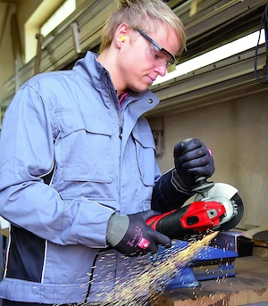 Einhell Winkelschleifer TE AG 115 600 600 W Scheiben OE 115 mm Schluessel im Zusatzhandgriff ohne Tr Bild 8