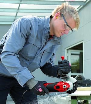 Einhell Winkelschleifer TE AG 115 600 600 W Scheiben OE 115 mm Schluessel im Zusatzhandgriff ohne Tr Bild 5