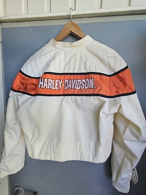 Biker Harley Jacke Damen Bild 2