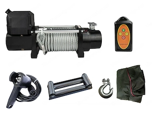 Artikel: Electric winch XXXL starter kit 12V 5.5t & remote control SUV off-road tow truck forestry H