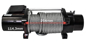Artikel: Electric winch XXXL starter kit 12V 5.5t & remote control SUV off-road tow truck forestry H Bild 3