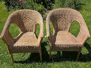 Korbsessel Outdoor  Bild 3
