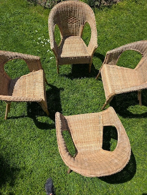 Korbsessel Outdoor  Bild 5