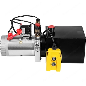 AGGREGAT mit FERNBEDIENUNG 6l Doppeltwirkende Hydraulikpumpe 12v Hydraulikaggregat Hydraulikpumpe Lk