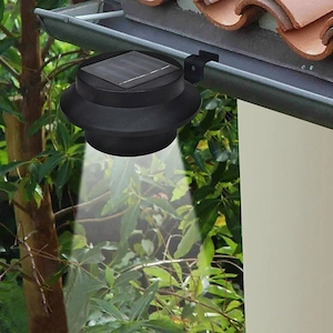 4x Solarleuchten LED Garten Dachrinnenleuchte Zaunleuchte Aussen Dachrinne Solarlampe Aussen Garten Bild 6