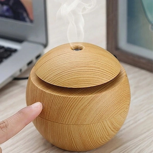 Artikel: Design LED Humidifier Ultrasonic Fragrance Oil Humidifier LED Light Aroma Diffuser USB Hoch Bild 6