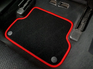 Handmade Velourmatten Fussmatten SET FARBWAHL fuer AUDI A6 C6 2004 2006 STICKEREI Bild 7