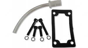Hydraulik doppeltwirkende Handpumpe mit 10l Tank komplett Set Bild 5