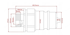 Artikel: plate set + 4x euro m22 quick coupling set hydraulic panel hochwertiger artikel aus unserem Bild 8