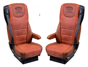 Artikel: Design Jack Daniels Edition HANDMADE DAF XF 105 FROM 2012 DAF 106 airline seats seat covers Bild 3