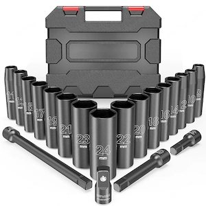 Nut box impact nuts workshop 20-piece set  n Complete set as shown in suitcase  n Kategorie: Reisen 