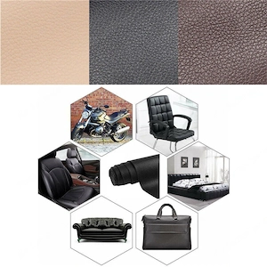 Artikel: Leather repair leather artificial leather self-adhesive 137x50cm roll Hochwertiger Artikel  Bild 3