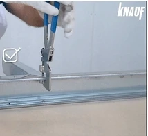 Artikel: KNAUF 4680 stud frame composite pliers profile pliers drywall crimping pliers sheet metal 3 Bild 3