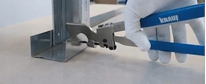 Artikel: KNAUF 4680 stud frame composite pliers profile pliers drywall crimping pliers sheet metal 3 Bild 4