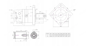 Artikel: Hydraulic motor oil motor OMS 125cm3 complete set Hochwertiger Artikel aus unserem Online-S Bild 3