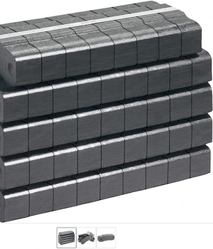 Artikel: Lignite briquettes 25 kg chimney briquettes fuel coal Hochwertiger Artikel aus unserem Onli Bild 3