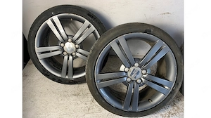 Artikel: 4x alloy wheels Volkswagen Seat Audi Seat OE 7.5" x 18" 5x112 ET 51 Leon 1P0601025D Hochwer Bild 4