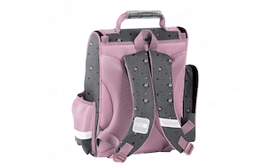 Artikel: Minnie Mouse School Bag Satchel School Bag 5 Piece Set Pencil Bag Girls Grey Hochwertiger A Bild 4