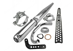 Artikel: Simson set exhaust manifold heat protection Simson S51 Enduro RRP  149 Hochwertiger Artikel