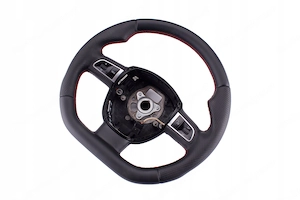 Artikel: Sports steering wheel 3 spoke steering wheel Audi A4 B8 2007- 2011 TUNING NEW LEATHER Handm