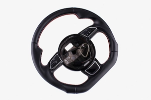 Artikel: Sports steering wheel 3 spoke steering wheel Audi A5 2012- 2017 TUNING NEW LEATHER Handmade Bild 2